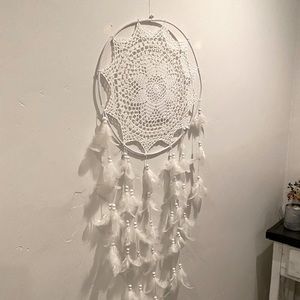 Large White Dreamcatcher